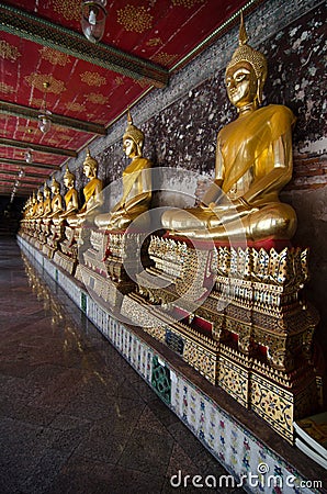 Wat Suthat Thep Wararam Stock Photo